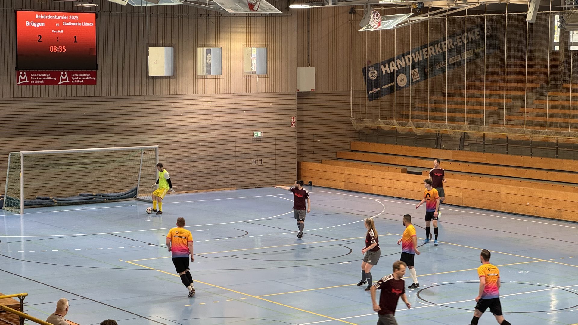 Brüggen United scores points at the Lübeck Authorities League